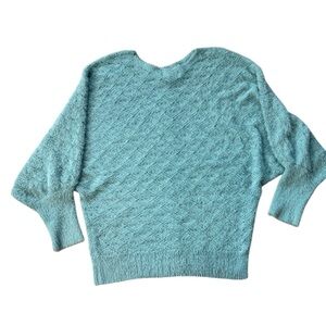 Chic Teal Women's Crew Neck Sweater